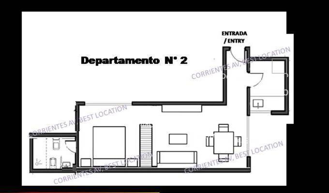 Corrientes Av, Best Location Buenos Aires Esterno foto
